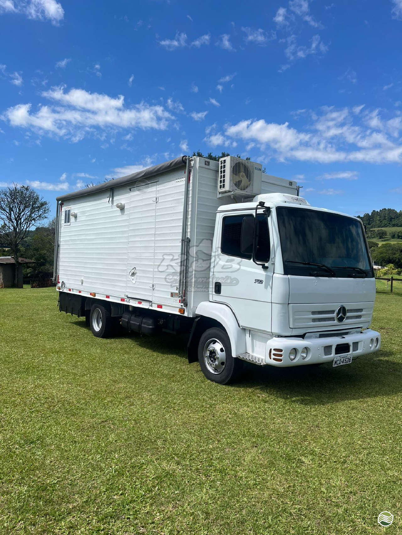 CAMINHAO MERCEDES-BENZ MB 712 Motorhome 3/4 4x2 K & B Automóveis e Tratores CASCA RIO GRANDE DO SUL RS